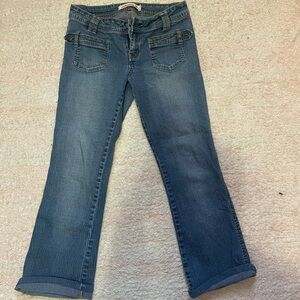 Low rise jeans